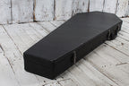 Coffin Original Coffin Shaped Electric Bass Guitar Case Red Velvet Interior