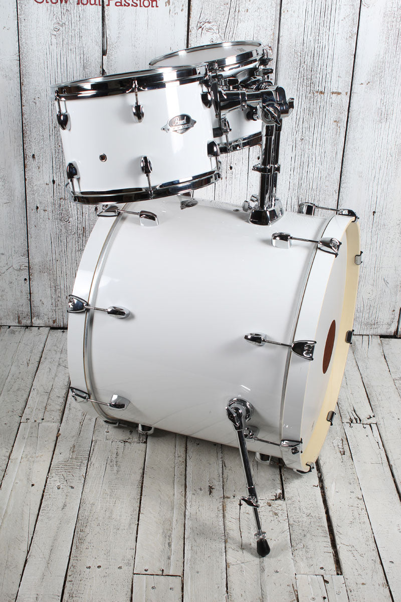 Pearl Export Series Drum Kit 5 Piece Drum Kit with Hardware Pure White