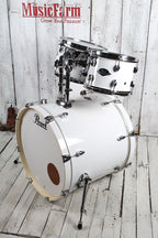 Pearl Export Series Drum Kit 5 Piece Drum Kit with Hardware Pure White