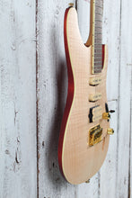 Load image into Gallery viewer, Ibanez Standard SEW761FM Electric Guitar Flame Maple Top Natural Flat Finish