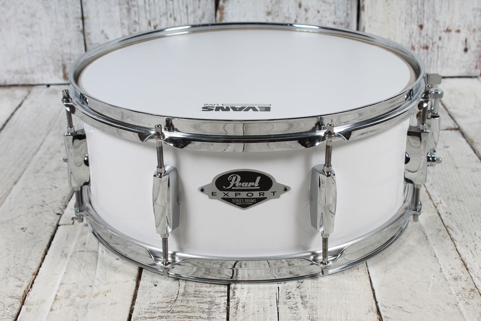 Pearl Export Series Drum Kit 5 Piece Drum Kit with Hardware Pure White