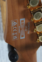 Load image into Gallery viewer, Ibanez Standard SEW761FM Electric Guitar Flame Maple Top Natural Flat Finish