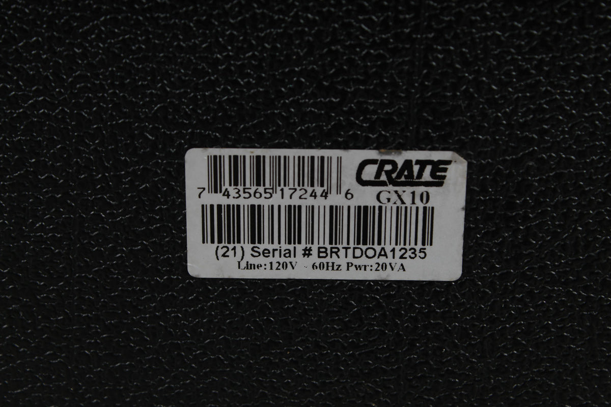 Crate GX10 Amplifier Electric Guitar Combo Amp