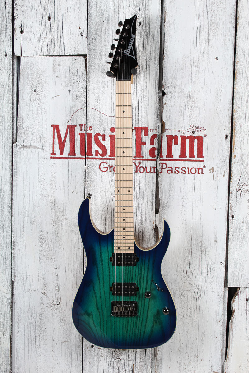 Ibanez RG421AHM Solid Body Electric Guitar Blue Moon Burst Finish