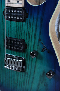 Ibanez RG421AHM Solid Body Electric Guitar Blue Moon Burst Finish