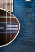 Load image into Gallery viewer, Ibanez Altstar ALT30FM Acoustic Electric Guitar Flame Maple Blue Doom Burst