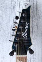 Load image into Gallery viewer, Ibanez Altstar ALT30FM Acoustic Electric Guitar Flame Maple Blue Doom Burst