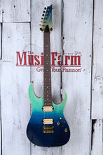 Load image into Gallery viewer, Ibanez High Performance RG421HPFM Electric Guitar Flame Maple Top Blue Reef