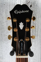 Epiphone 2018 EJ-200 Coupe Acoustic Electric Guitar Vintage Sunburst with Case