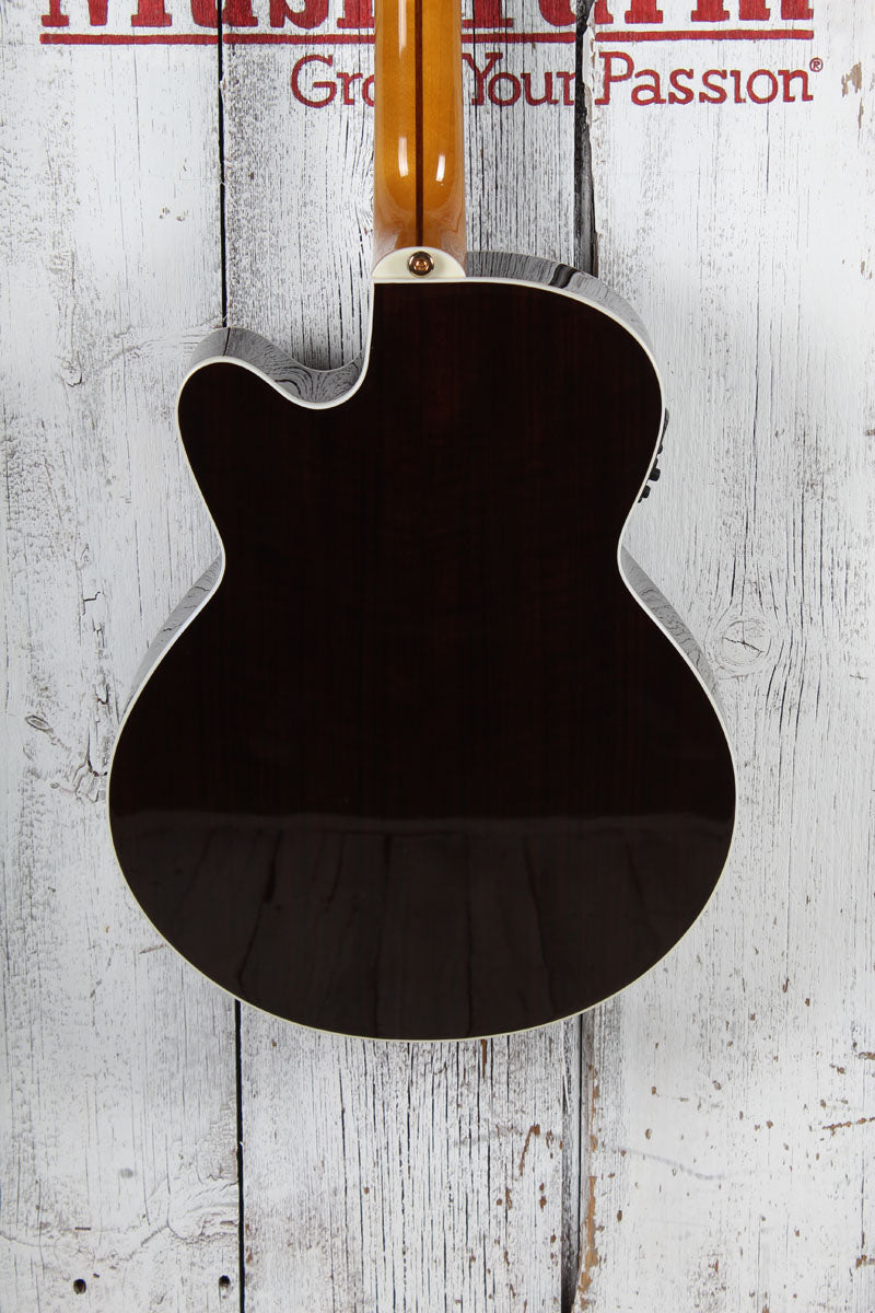 Epiphone 2018 EJ-200 Coupe Acoustic Electric Guitar Vintage Sunburst with Case