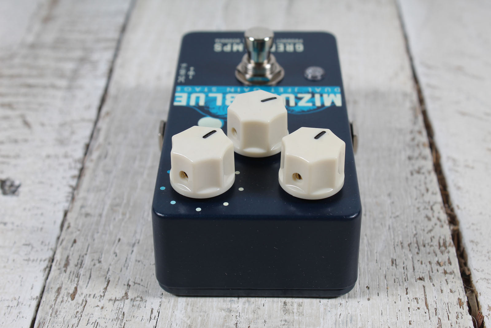 Greer Amplification Mizuki Blue Dual JFET Overdrive Electric Guitar Effect Pedal