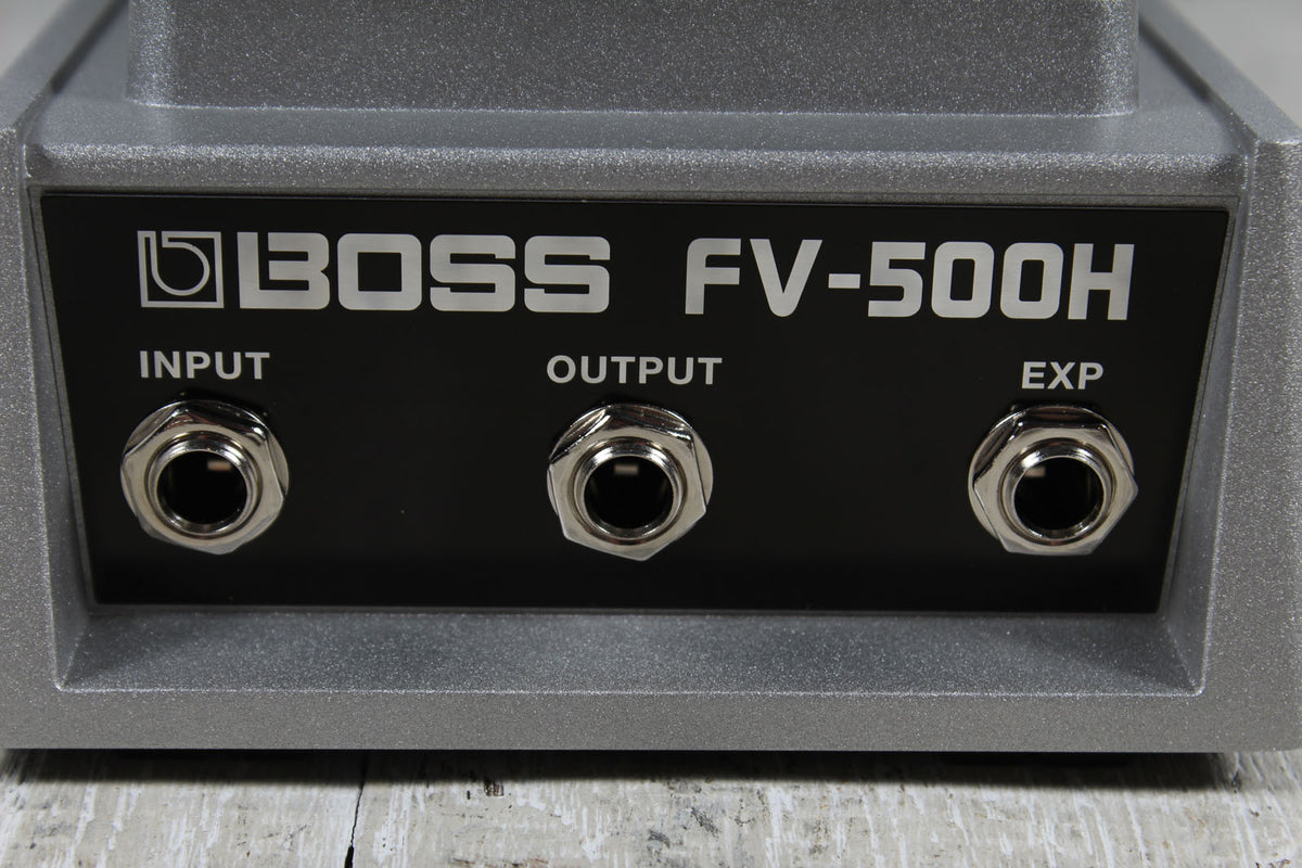 Boss FV-500H Volume Pedal High Impedance Electric Guitar Volume Effects Pedal