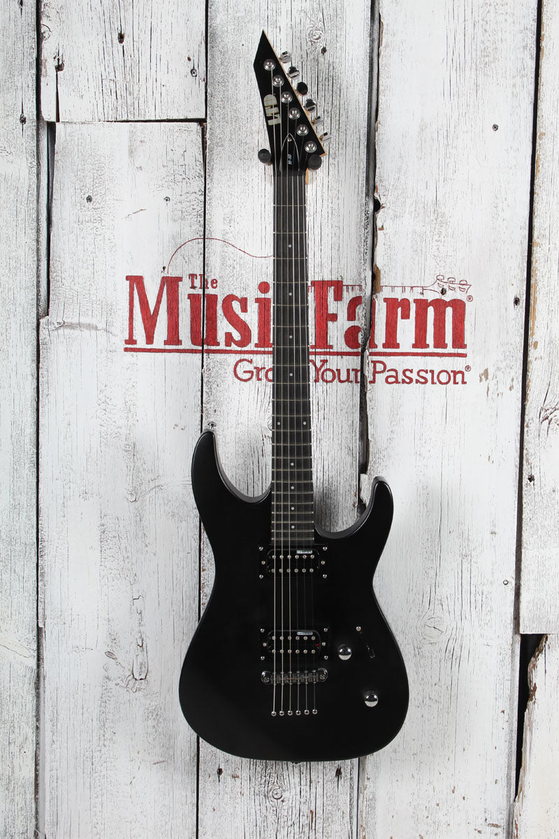 ESP LTD M-10 Solid Body Electric Guitar Satin Black Finish