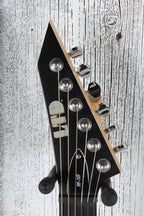 ESP LTD M-10 Solid Body Electric Guitar Satin Black Finish
