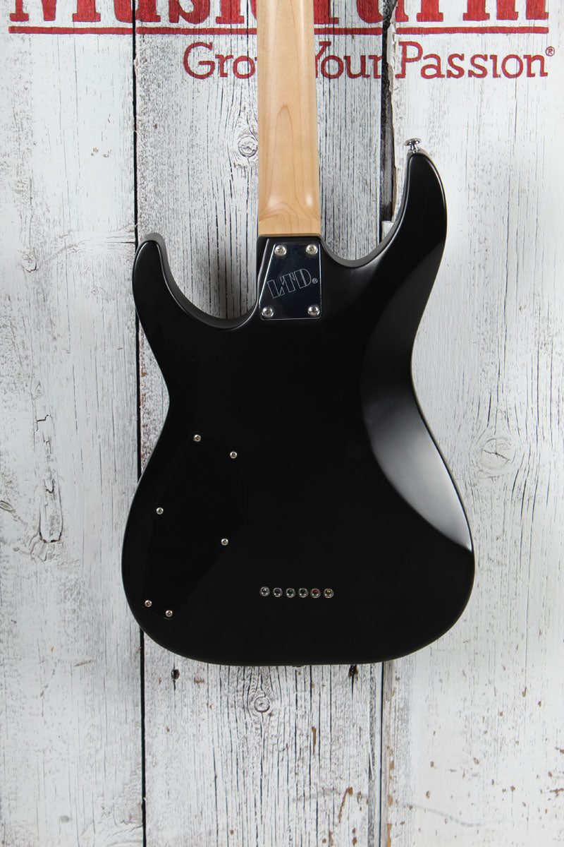 ESP LTD M-10 Solid Body Electric Guitar Satin Black Finish