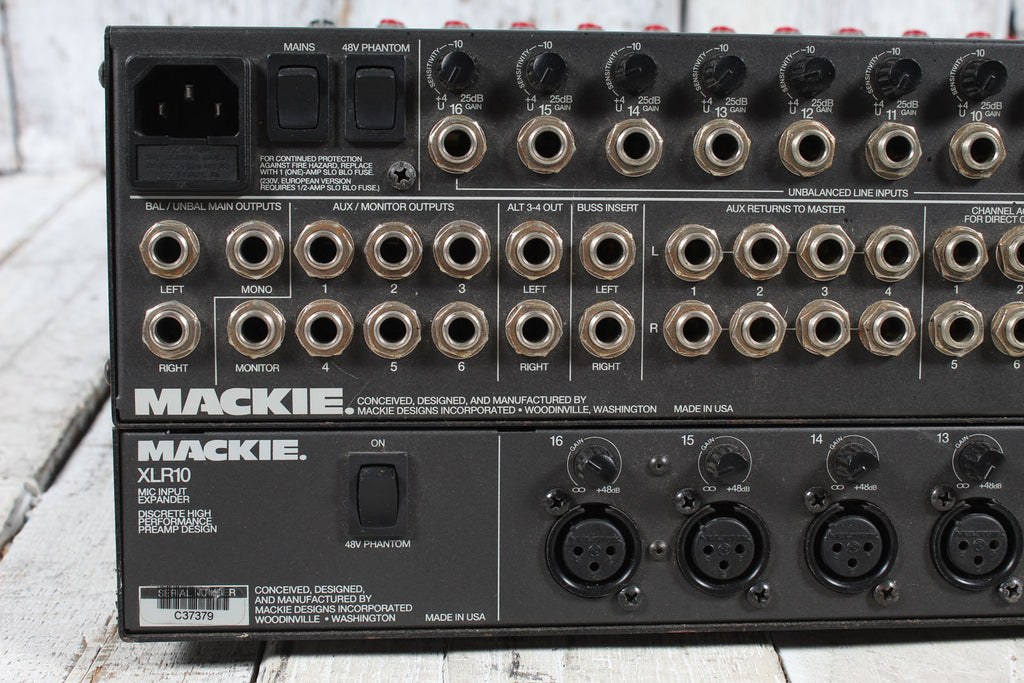 Mackie CR 1604 16 Channel Mixer Compact Mixing Console