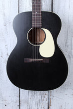 Load image into Gallery viewer, Martin 00017E Black Smoke Acoustic Electric Guitar with Soft Shell Case