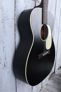 Martin 00017E Black Smoke Acoustic Electric Guitar with Soft Shell Case