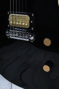Gretsch Streamliner Jet 1 Pickup Electric Guitar Jet Black Finish