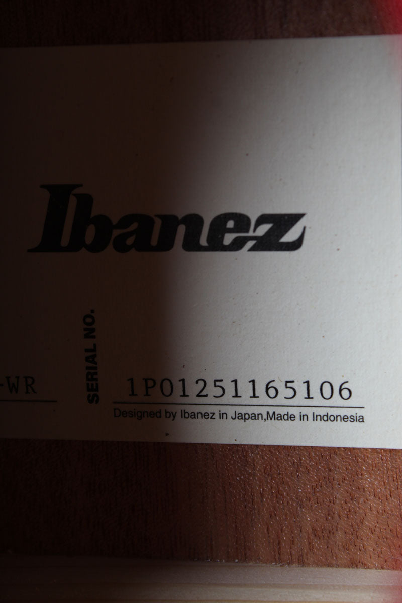 Ibanez AJ70M1E Jumbo Acoustic Electric Guitar Solid Spruce Top Wine Red Finish