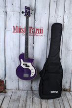 Load image into Gallery viewer, Orange Glenn Hughes Signature O Bass Electric Bass Guitar Purple with Gig Bag