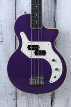 Load image into Gallery viewer, Orange Glenn Hughes Signature O Bass Electric Bass Guitar Purple with Gig Bag