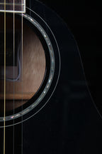 Yamaha  CPX600 Medium Jumbo Cutaway Acoustic Electric Guitar Black Finish