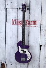 Load image into Gallery viewer, Orange Glenn Hughes Signature O Bass Electric Bass Guitar Purple with Gig Bag