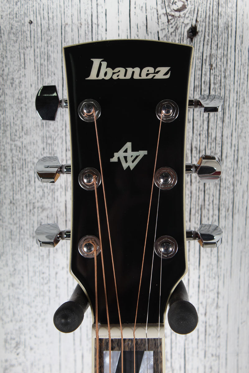 Ibanez AJ70M1E Jumbo Acoustic Electric Guitar Solid Spruce Top Wine Red Finish