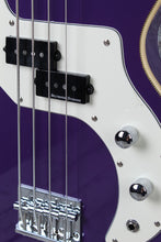 Load image into Gallery viewer, Orange Glenn Hughes Signature O Bass Electric Bass Guitar Purple with Gig Bag