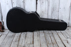 On-Stage GCA5500B Hardshell Molded Shallow-Body Acoustic Guitar Hardshell Case