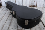 On-Stage GCA5500B Hardshell Molded Shallow-Body Acoustic Guitar Hardshell Case