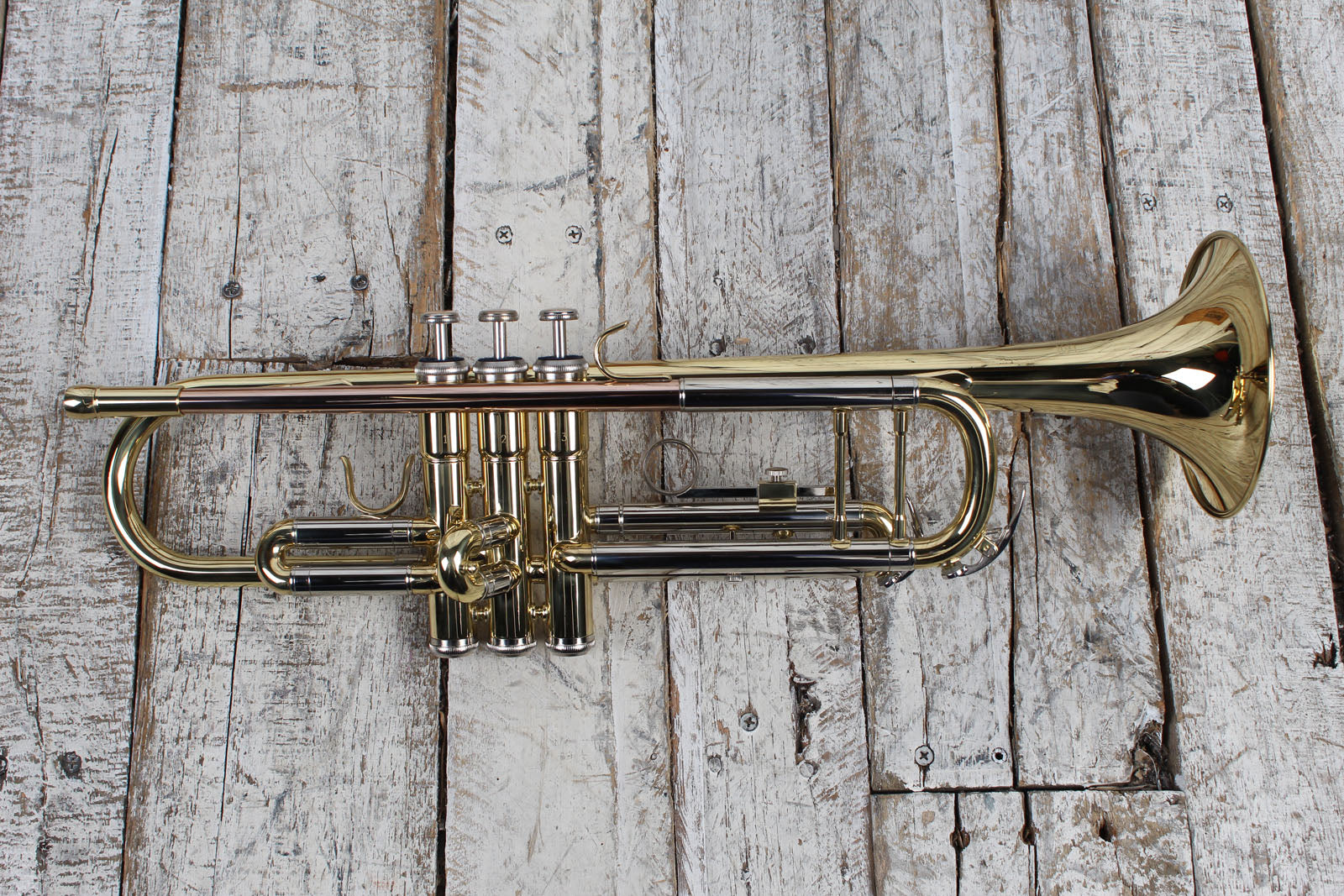 Eldon by Antigua TR-2130 Trumpet Bb Trumpet Red Brass Lacquer with Case