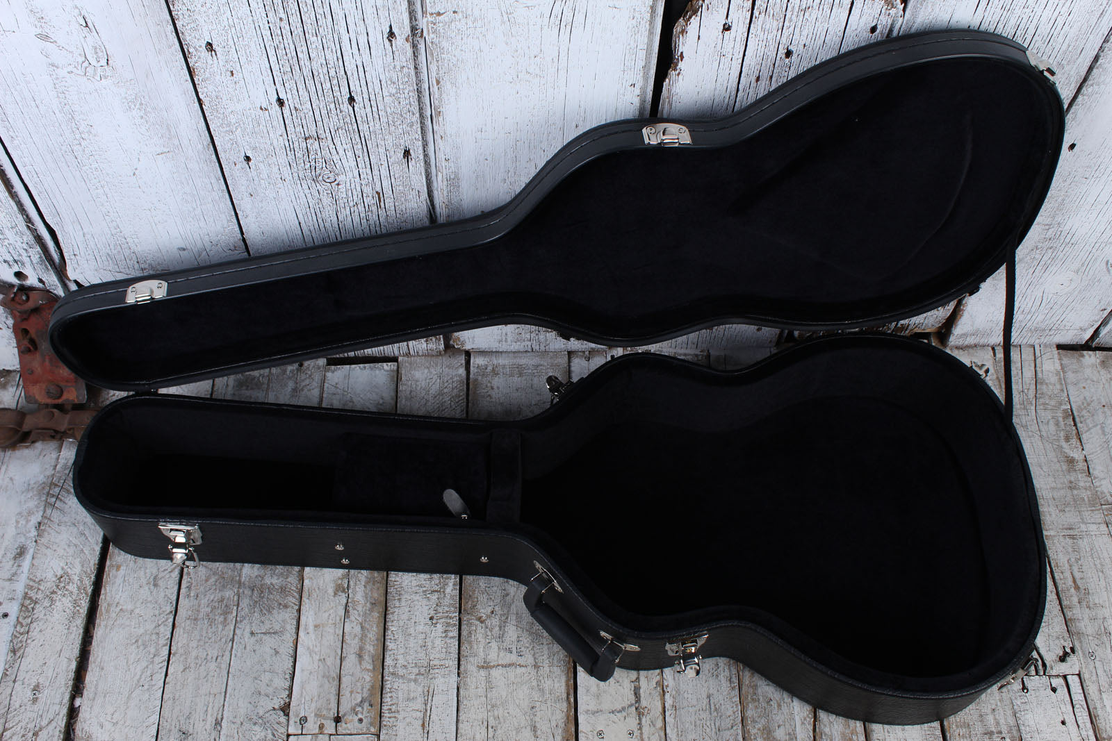 On-Stage GCA5500B Hardshell Molded Shallow-Body Acoustic Guitar Hardshell Case