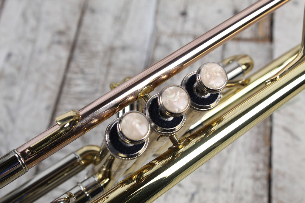 Eldon by Antigua TR-2130 Trumpet Bb Trumpet Red Brass Lacquer with Case