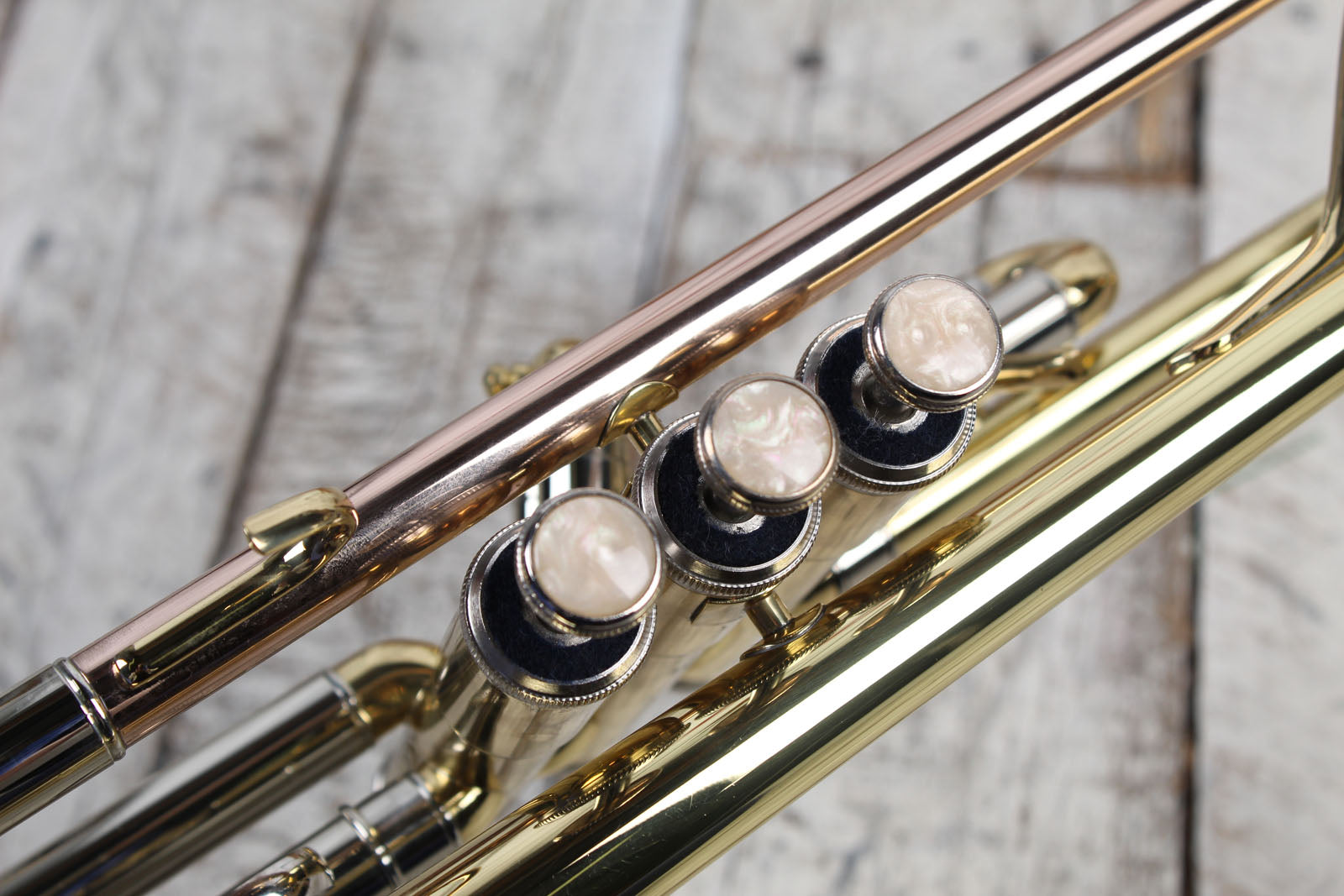 Eldon by Antigua TR-2130 Trumpet Bb Trumpet Red Brass Lacquer with Case