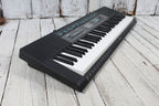 Casio CTK-2550 Keyboard 61 Key Portable Keyboard Black with Sustain Pedal and Power Supply