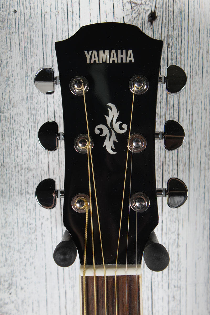 Yamaha APX Series APX600 Thinline Cutaway Acoustic Electric Guitar Black Finish