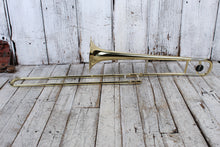 Load image into Gallery viewer, Eldon by Antigua ETB-221 Trombone Bb Trombone Yellow Brass Lacquer with Case