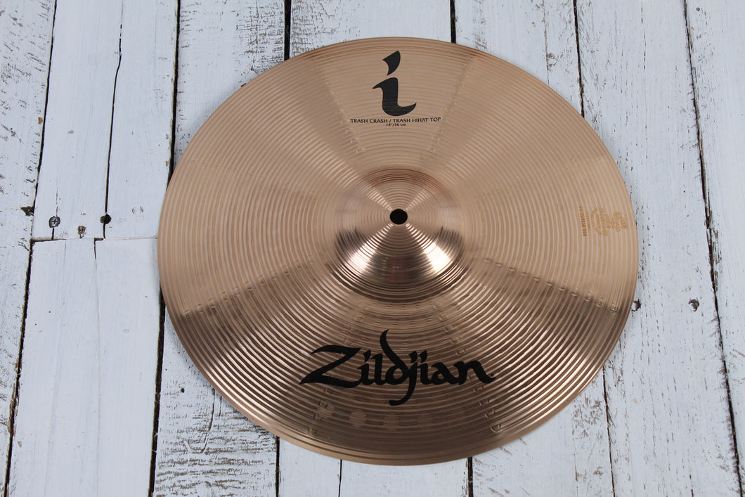 Zildjian ILH14TRC 14 Inch Trash Crash / Hi Hat Top Drum Cymbal