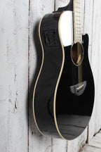 Yamaha APX Series APX600 Thinline Cutaway Acoustic Electric Guitar Black Finish
