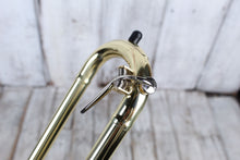 Load image into Gallery viewer, Eldon by Antigua ETB-221 Trombone Bb Trombone Yellow Brass Lacquer with Case