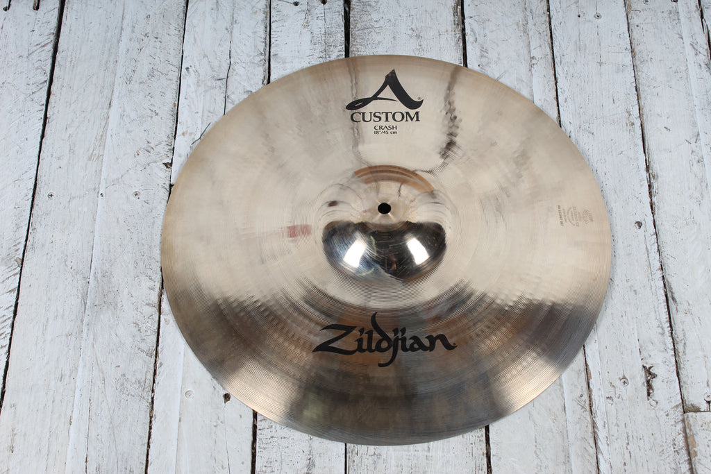 Zildjian 18 Inch A Custom Crash Drum Cymbal 18" Crash Drum Cymbal A20516