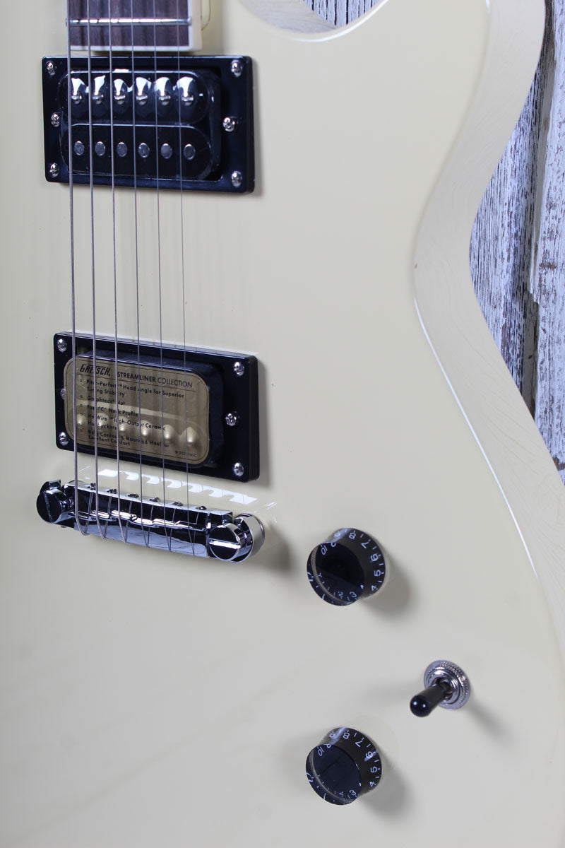 Gretsch Streamliner Jet Club Electric Guitar Aged White Finish
