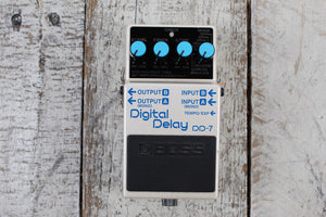 Boss DD-7 Digital Delay Electric Guitar Delay Effects Pedal with Expanded Delay