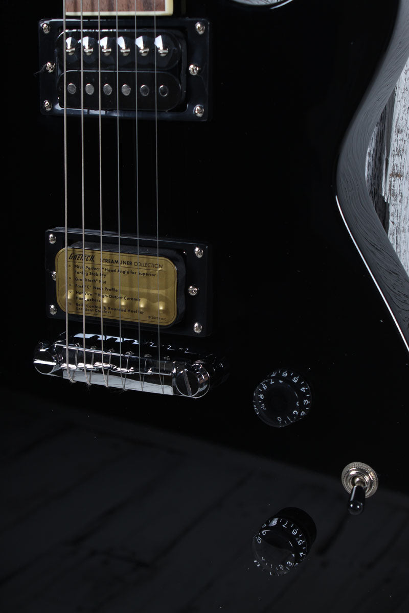 Gretsch Streamliner Jet Club Electric Guitar Jet Black Finish