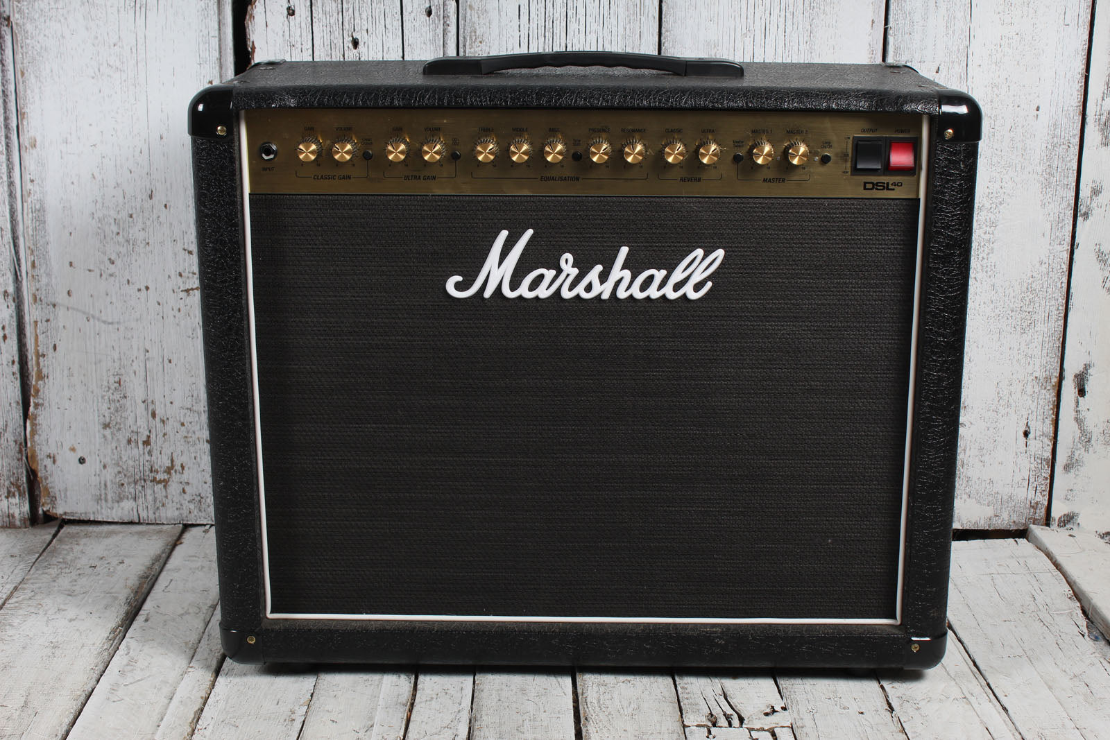 Marshall DSL40CR Electric Guitar Amplifier 40 Watt Tube Combo Amp w Footswitch
