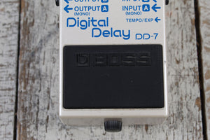 Boss DD-7 Digital Delay Electric Guitar Delay Effects Pedal with Expanded Delay