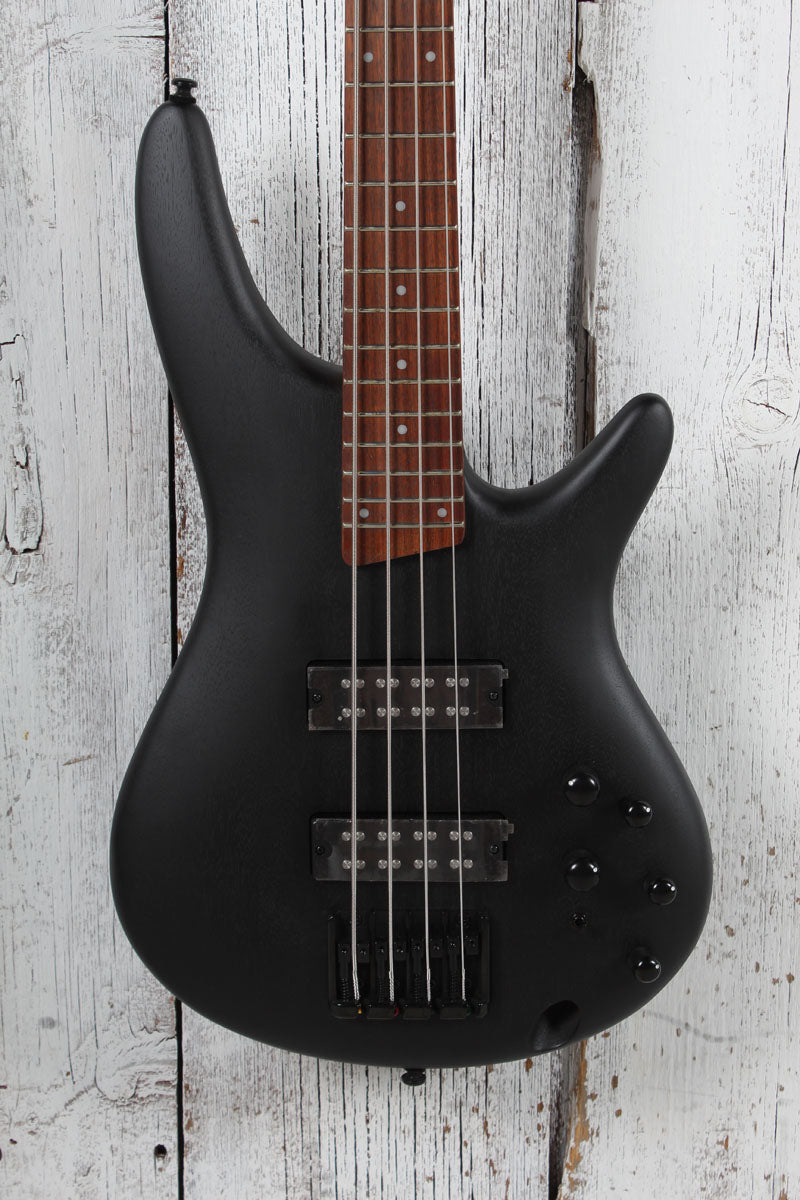 Ibanez SR300EB 4 String Electric Bass Guitar w Power Tap Switch Weathered Black