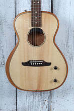 Load image into Gallery viewer, Fender Highway Series Parlor Acoustic Electric Guitar Natural w Deluxe Gig Bag